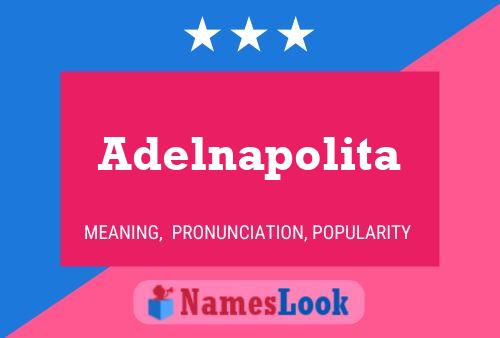 ملصق اسم Adelnapolita