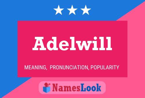 ملصق اسم Adelwill