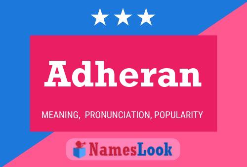 ملصق اسم Adheran