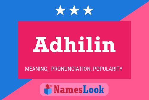 ملصق اسم Adhilin