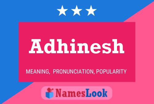 ملصق اسم Adhinesh