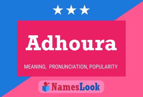 ملصق اسم Adhoura