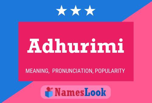 ملصق اسم Adhurimi