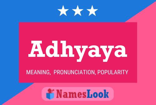 ملصق اسم Adhyaya