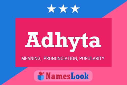 ملصق اسم Adhyta