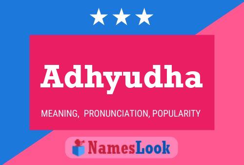 ملصق اسم Adhyudha