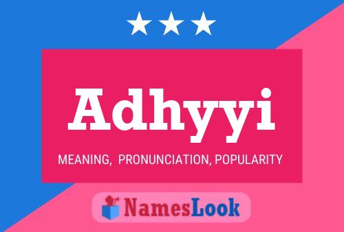 ملصق اسم Adhyyi