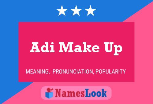 ملصق اسم Adi Make Up