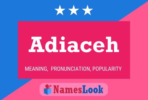 ملصق اسم Adiaceh