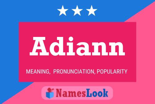 ملصق اسم Adiann