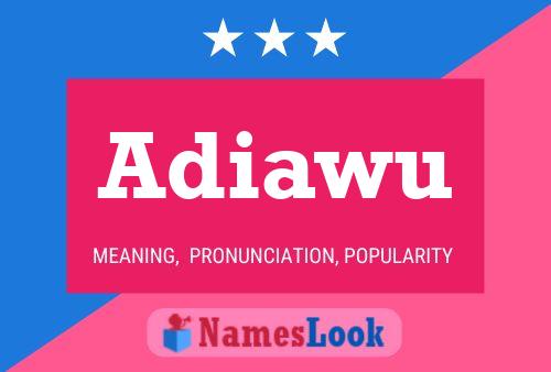 ملصق اسم Adiawu