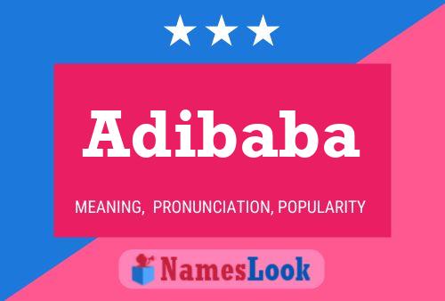 ملصق اسم Adibaba