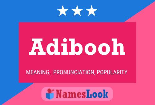 ملصق اسم Adibooh