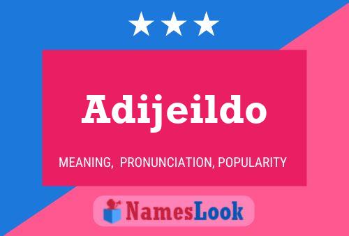 ملصق اسم Adijeildo