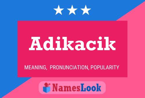 ملصق اسم Adikacik