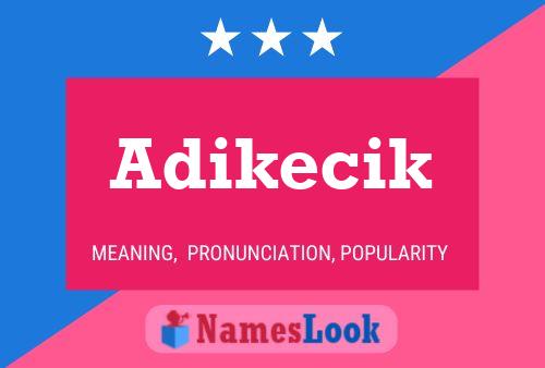 ملصق اسم Adikecik