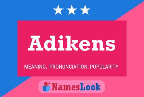 ملصق اسم Adikens