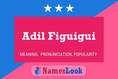 ملصق اسم Adil Figuigui