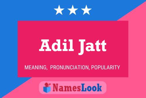 ملصق اسم Adil Jatt