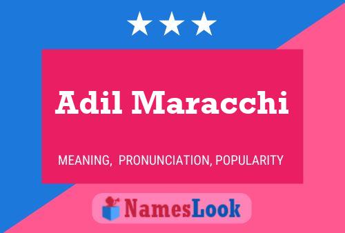 ملصق اسم Adil Maracchi