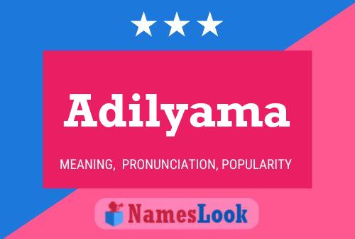 ملصق اسم Adilyama