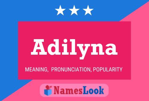 ملصق اسم Adilyna