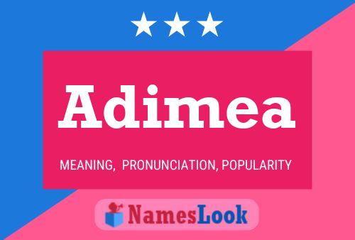 ملصق اسم Adimea