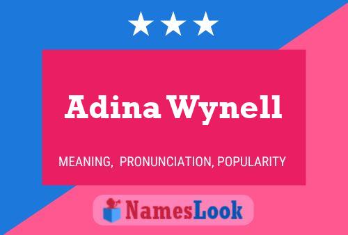 ملصق اسم Adina Wynell