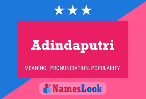 ملصق اسم Adindaputri