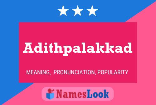 ملصق اسم Adithpalakkad