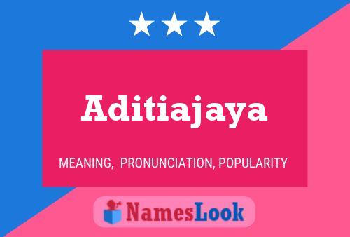 ملصق اسم Aditiajaya