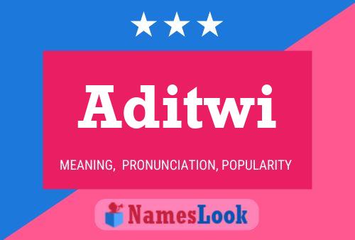 ملصق اسم Aditwi