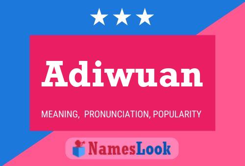 ملصق اسم Adiwuan