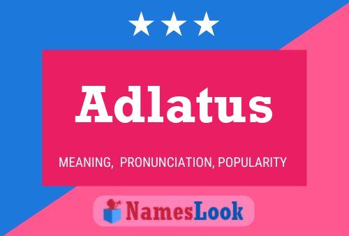 ملصق اسم Adlatus