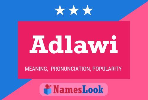 ملصق اسم Adlawi