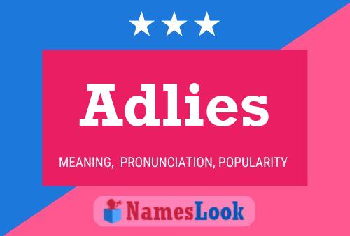 ملصق اسم Adlies