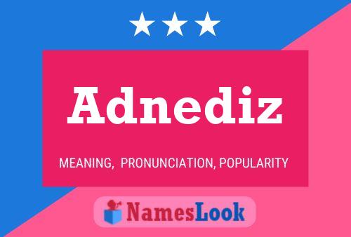 ملصق اسم Adnediz