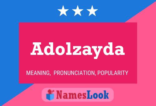 ملصق اسم Adolzayda