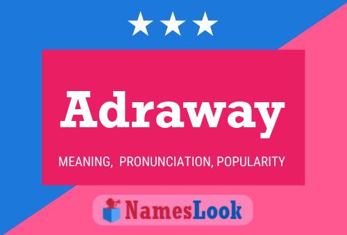 ملصق اسم Adraway