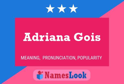 ملصق اسم Adriana Gois