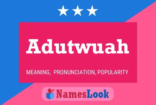 ملصق اسم Adutwuah