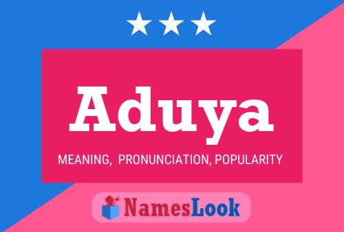 ملصق اسم Aduya