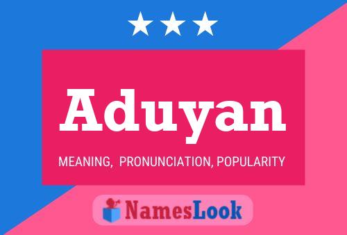 ملصق اسم Aduyan