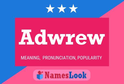 ملصق اسم Adwrew