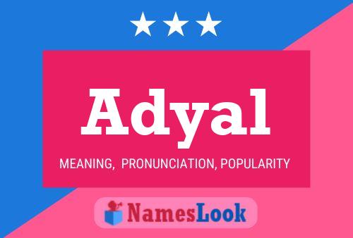 ملصق اسم Adyal