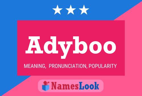 ملصق اسم Adyboo