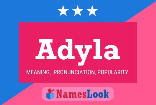 ملصق اسم Adyla