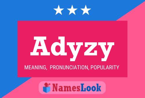 ملصق اسم Adyzy