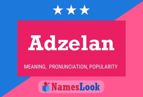 ملصق اسم Adzelan