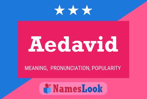 ملصق اسم Aedavid